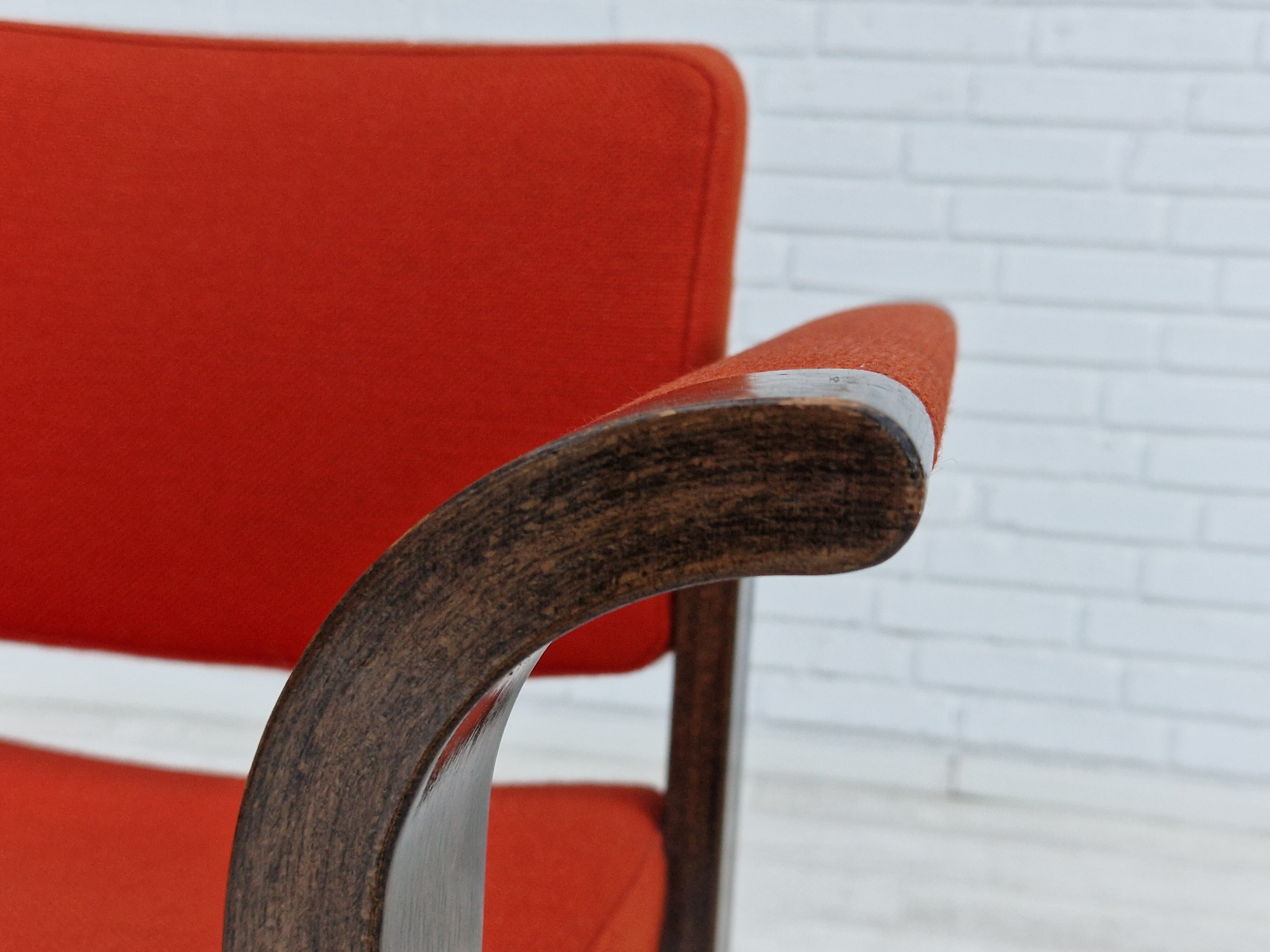 1980s, Danish design by Magnus Olesen, pair of armchairs