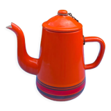 Enamelled coffee maker