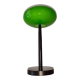 Vintage 1990s lamp with glass shade