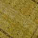 Tapis floral Oushak jaune