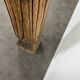 Ancient large carved cedar pillar column from Pakistan, India.
