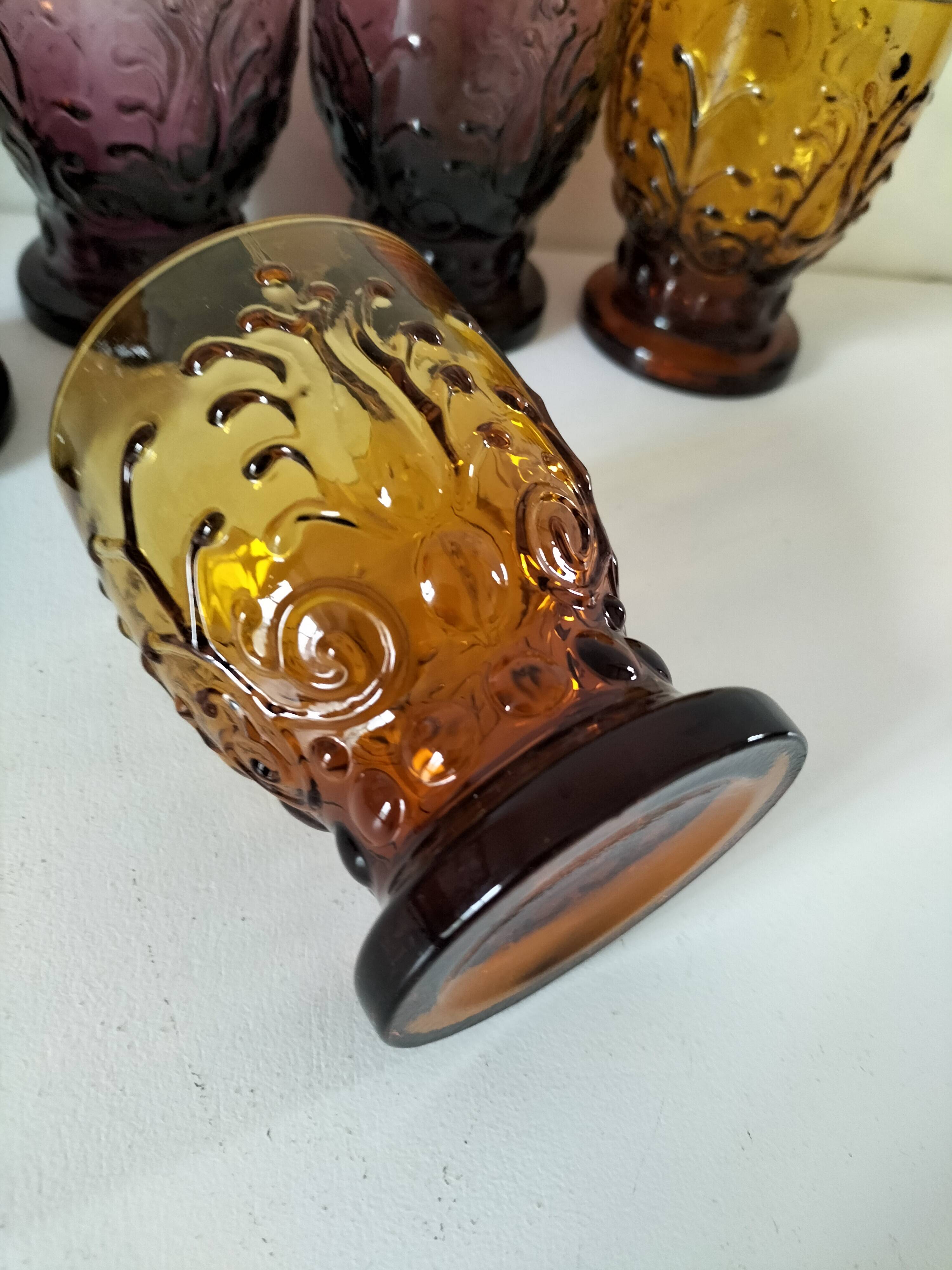 5 stylish glass cups