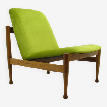 Fauteuil vintage par Marian Grabiński, Poland 1960s.