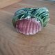 Zoomorphic ceramic shrimp or crayfish ashtray