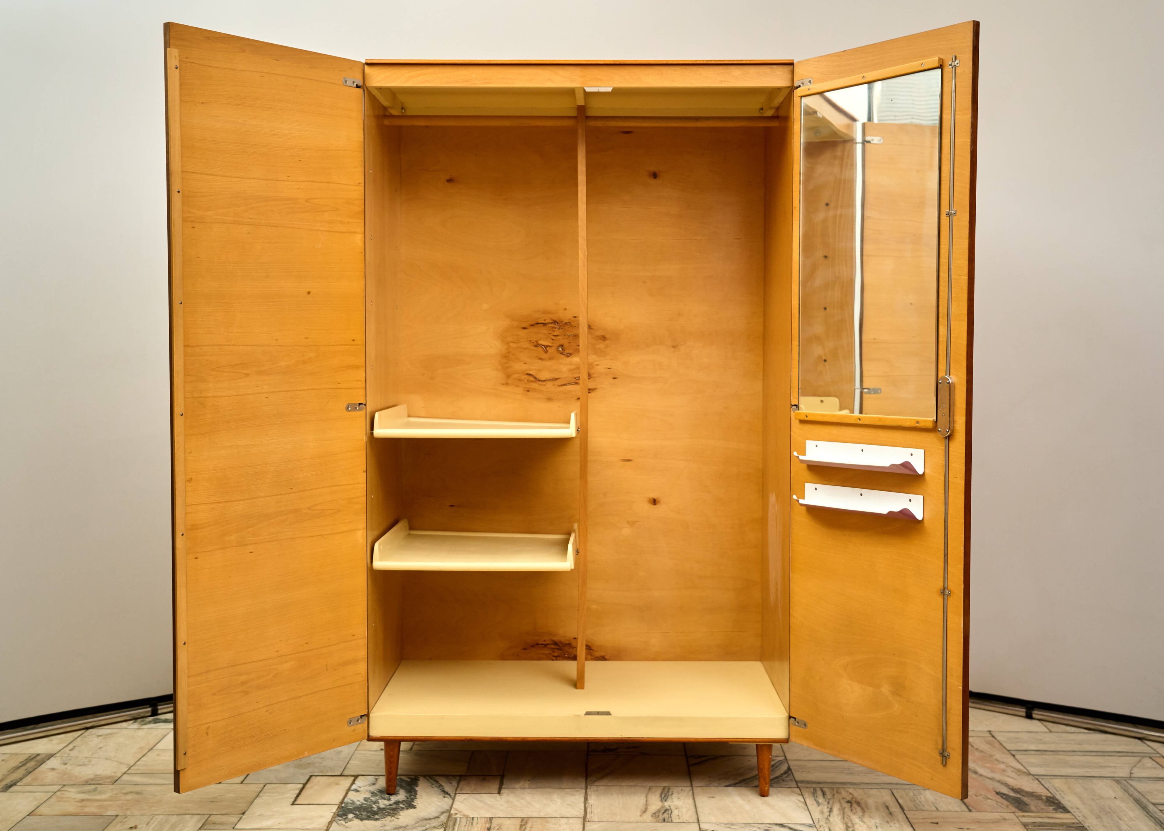 Vintage Wardrobe by UP Závody, 1960s, Czechoslovakia