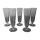 Vintage champagne flutes 1960