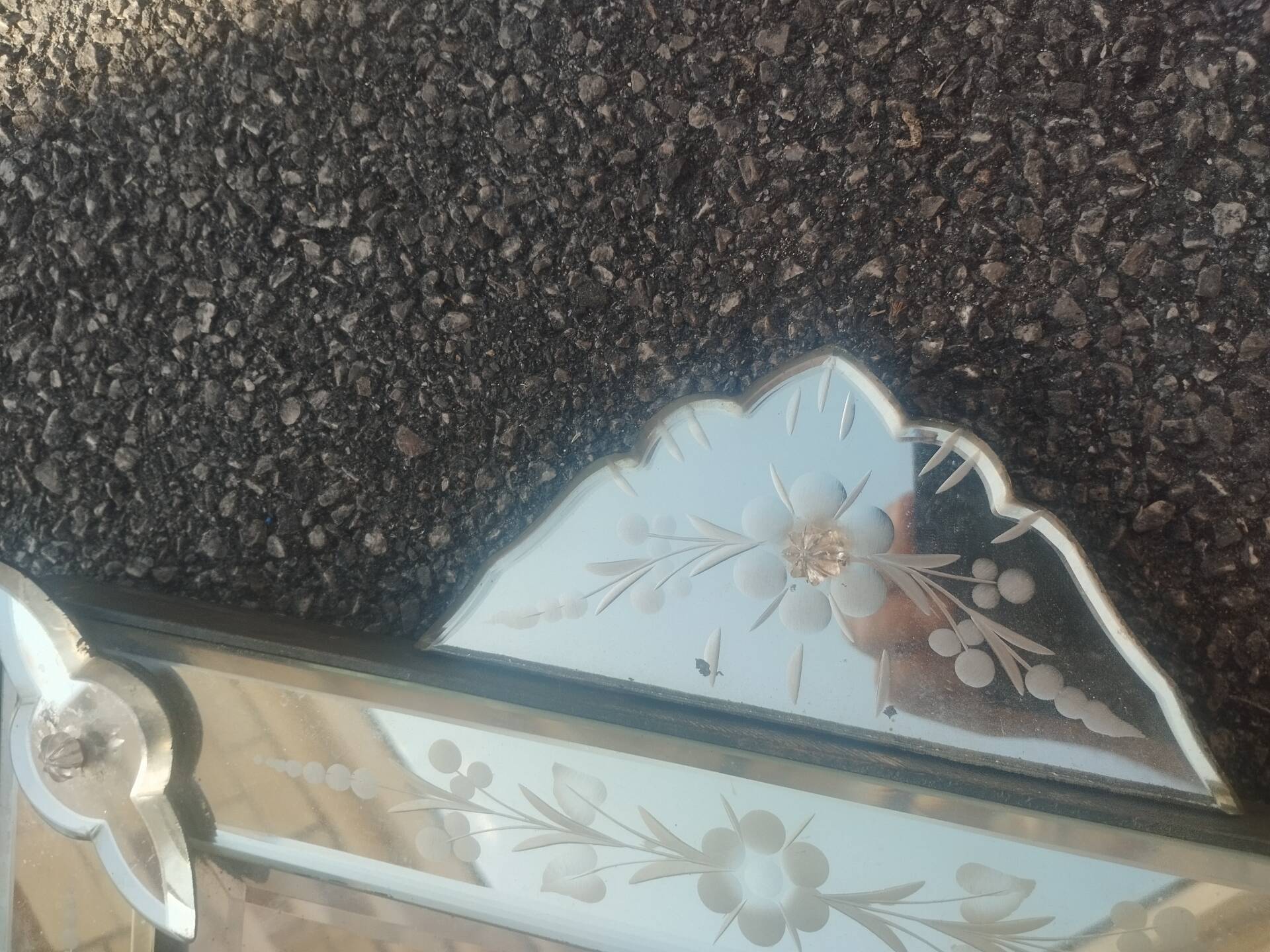 Antique Venetian mirror