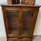 Walnut window of the nineteenth century