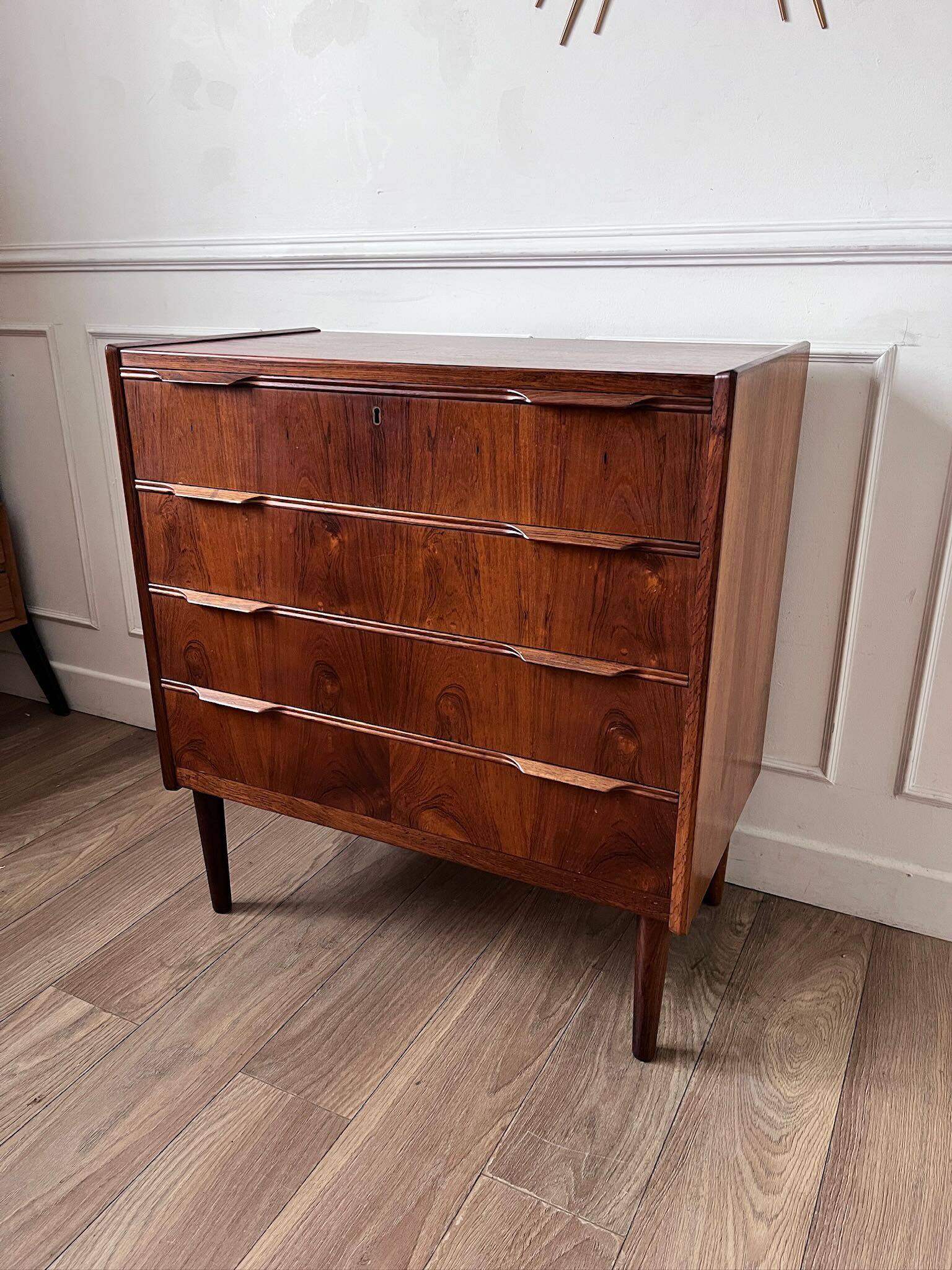 Commode danoise en palissandre