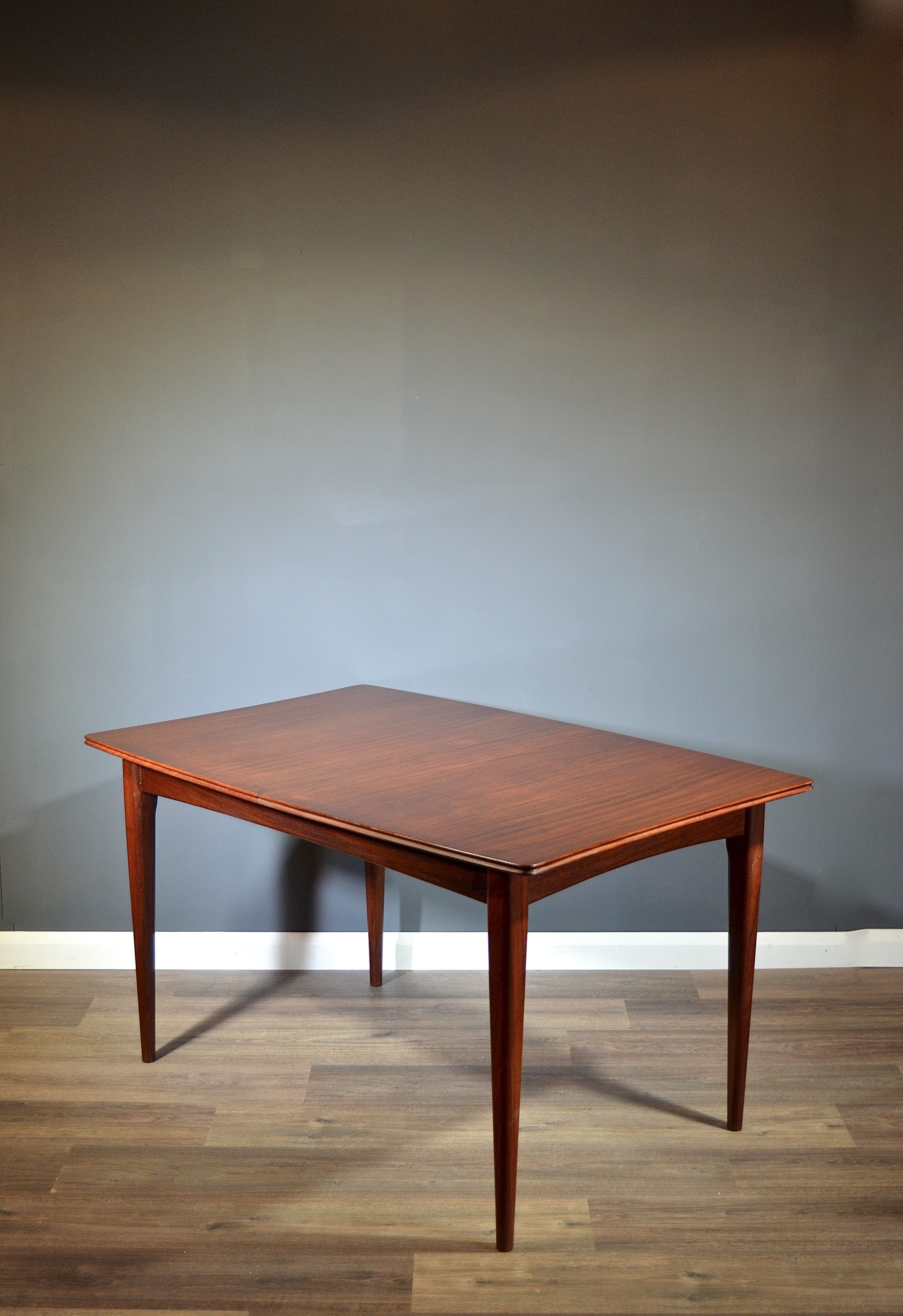 Midcentury Richard Hornby for Heal's Extending Afromosia Dining Table. Delivery. Vintage Modern / Re