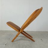Vintage african birthing chair, 1960s