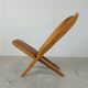 Vintage african birthing chair, 1960s