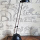 70s telescopic lamp