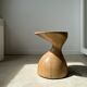 Solid wood sofa end