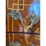 Mid 20th century italian inlaid bedside table