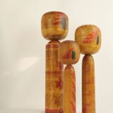 Set of 3 kokeshi (large size)