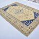 Vintage hand-knotted bohemian rug sku 3521
