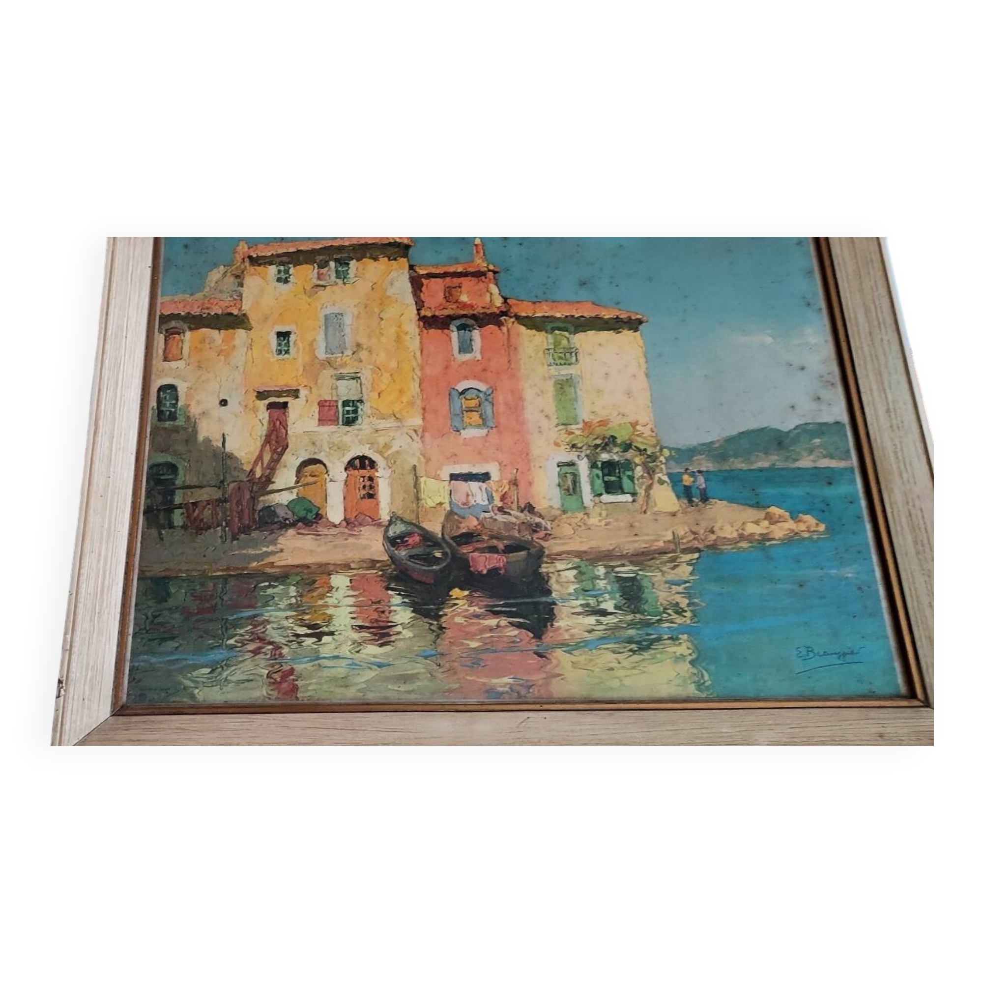 Lithograph signed by Emile Beaussier