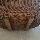 68cm wicker oval basket