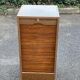 90cm wooden curtain or sliding shutter cabinet