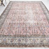 8x11 Blush Pink Oversize Persian Rug, 247x349Cm