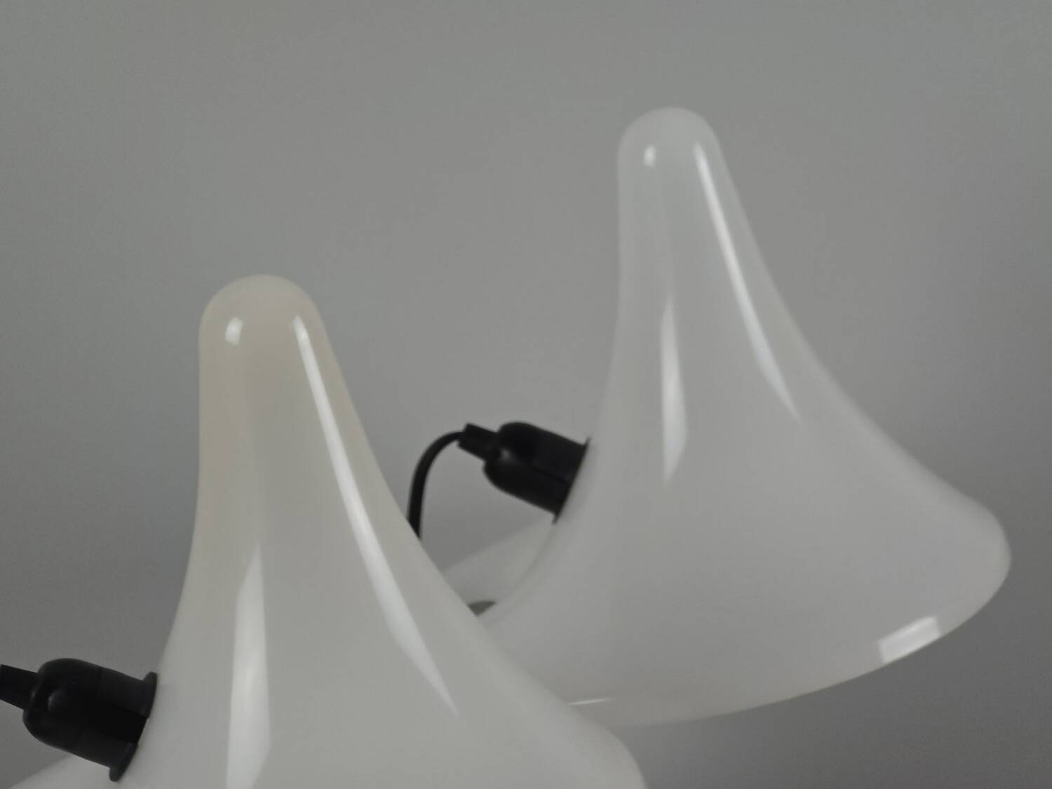Rare paire de lampes de table Art Plex Venezia 'Karin-M'.