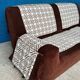 Canape cinna modele kirk velours marron 1970 vintage