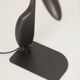 Lampe post-moderne noire design Philippe Michel vintage Circa 1980