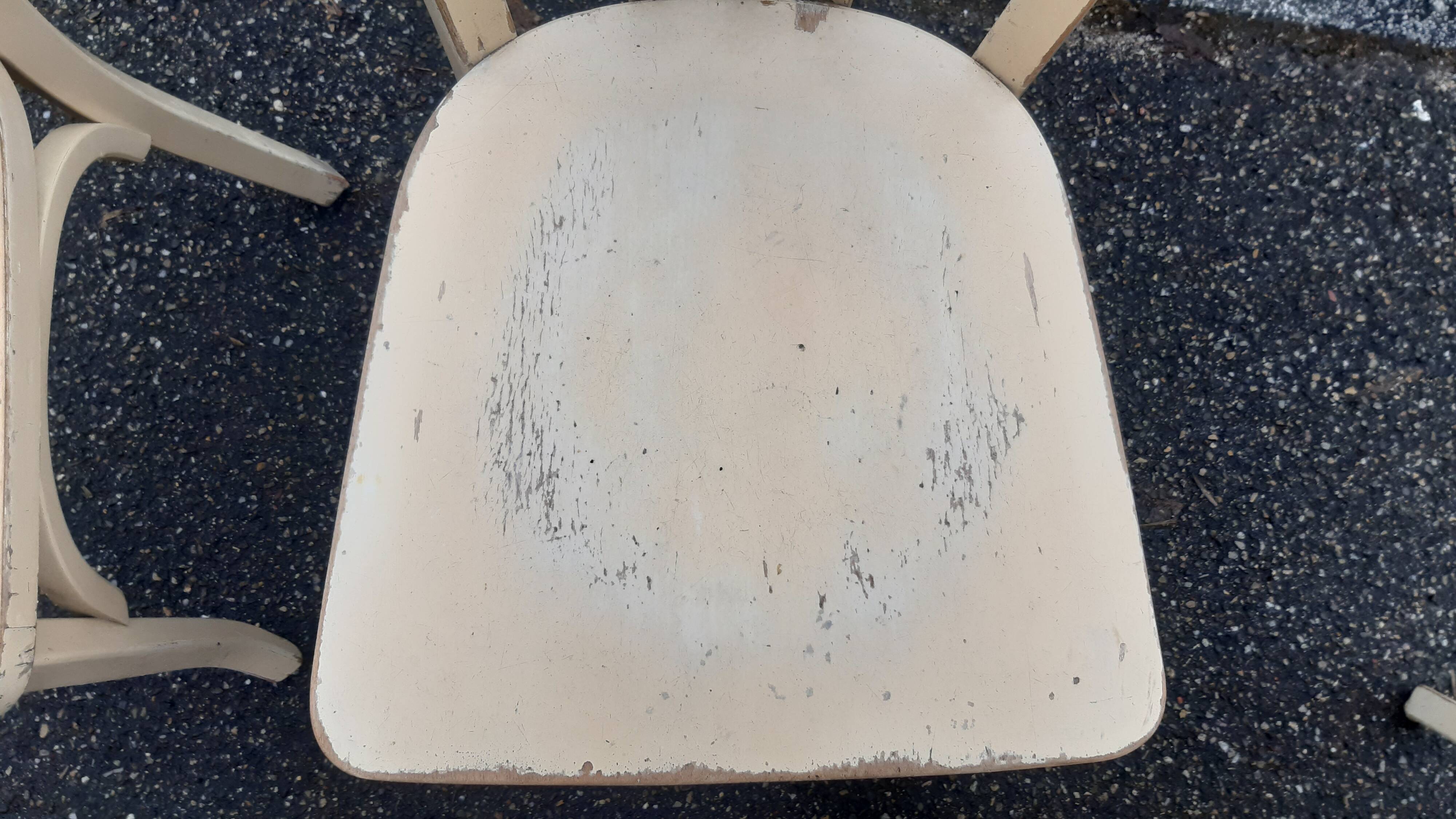 Chaises bistrot campagne shabby chic