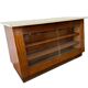 Vintage wooden shop counter/display case