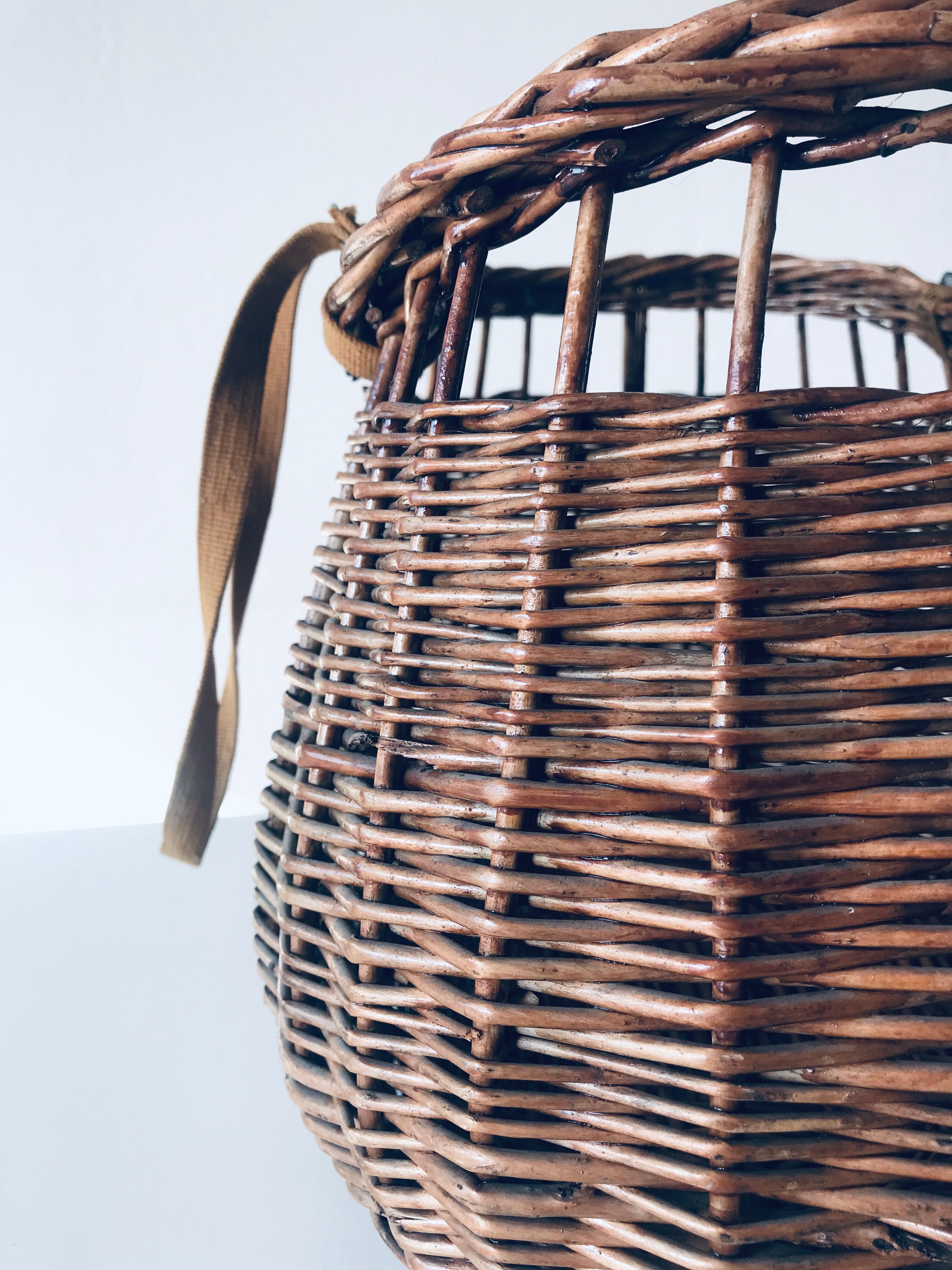 Ancien panier de pêche
