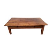 Table basse de ferme vintage bois