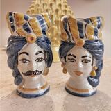 Sicilian vase - blue