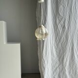 Suspension vintage en verre soufflé