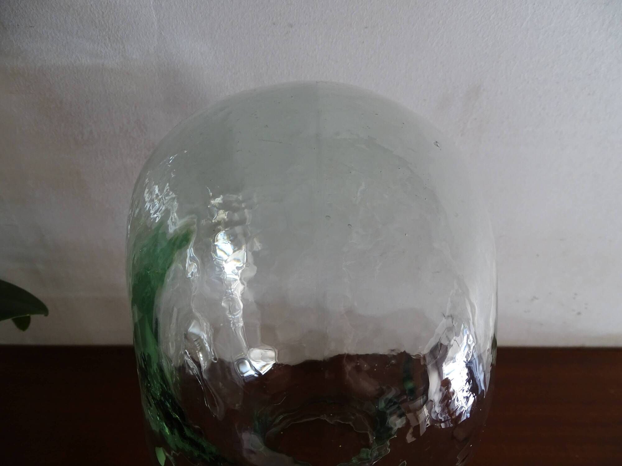 Wig blown glass vintage 60/70