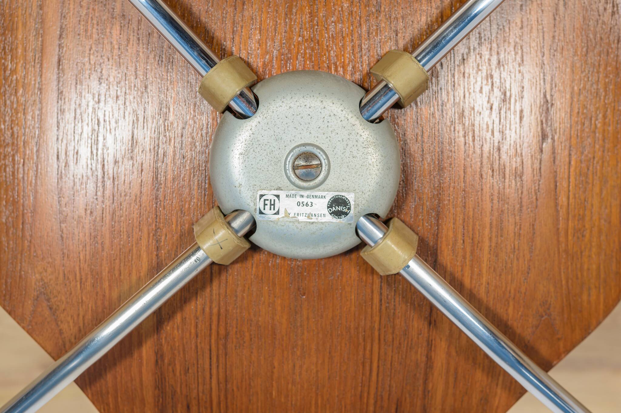 Model 3103 Dining Chairs by Arne Jacobsen for Fritz Hansen, 1970s, Set of 4