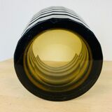 Daum Nancy Art Deco vase 1930 Lorraine cross smoked glass