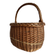 Vintage woven wicker basket