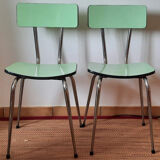 Set of Formica chairs