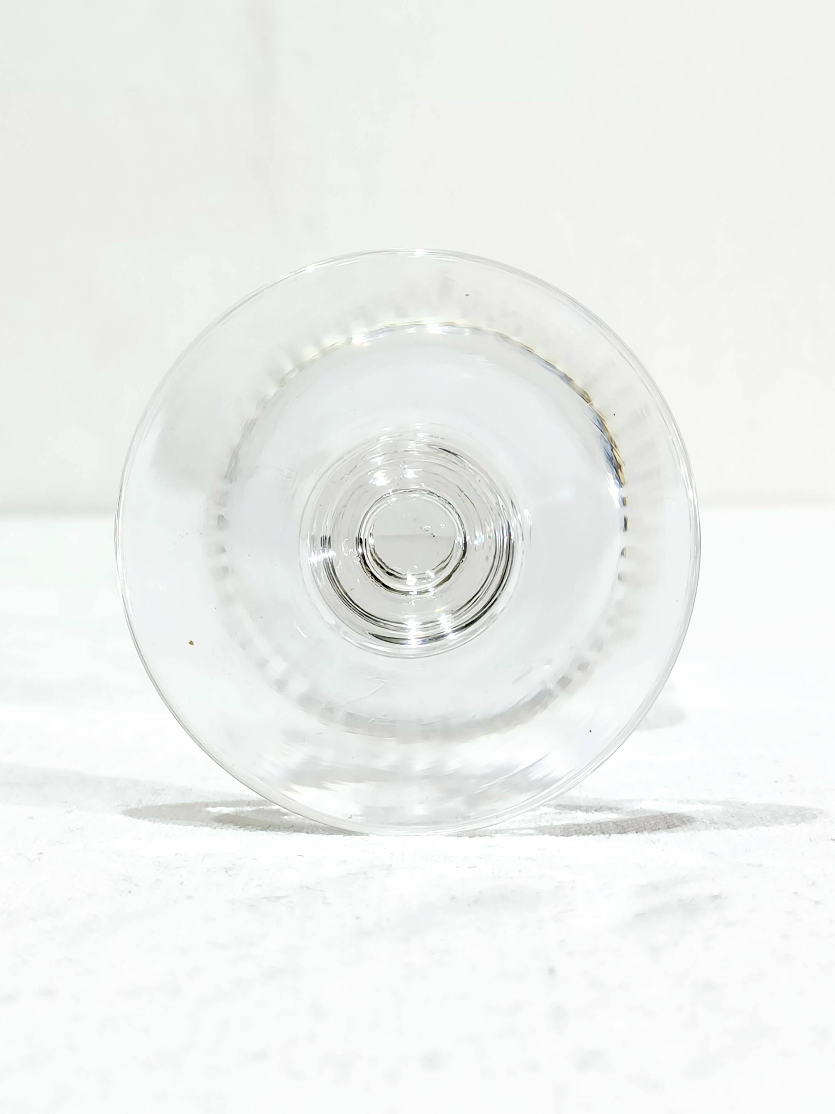 13 crystal white wine glasses