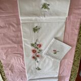 Table service and those hollyhock napkins