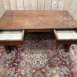 Solid oak shop counter