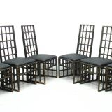 Chaises en rotin, 1970