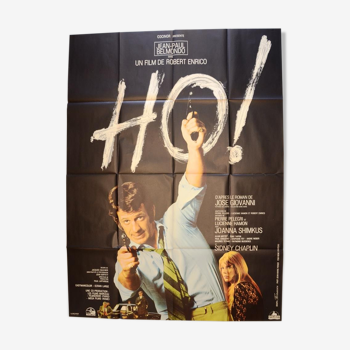 Original movie poster " Ho " 1968 Jean-paul Belmondo