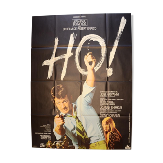 Original movie poster " Ho " 1968 Jean-paul Belmondo