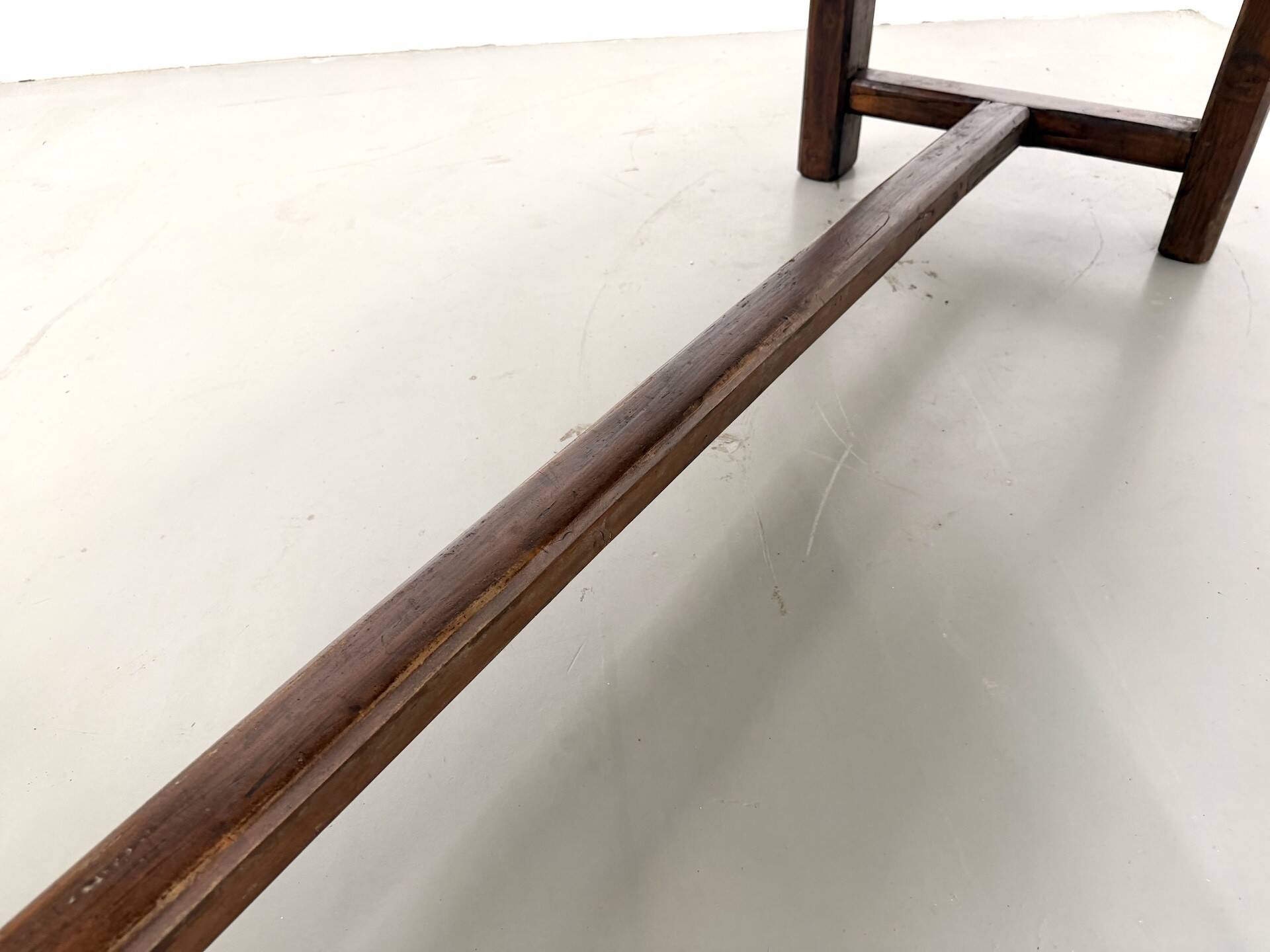 Table de ferme en chêne et pin massif, circa 1900