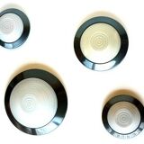 Vintage Ceiling Lights by Ezio Didone for Arteluce, Set of 4
