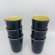 6 ceramic cups 1950