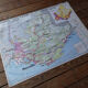 School map "Provence - Côte d'Azur"