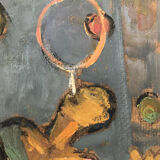 Table oil, The Fair in Roubaix extract "The Juggler"